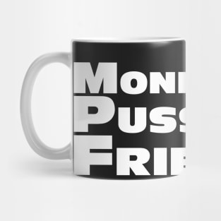 money girls friends cool quote american style trap rap hiphop Mug